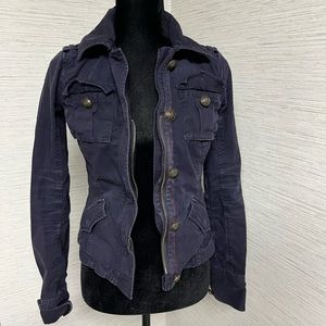 Women’s Abercrombie and Fitch Military Jacket Coat - XS